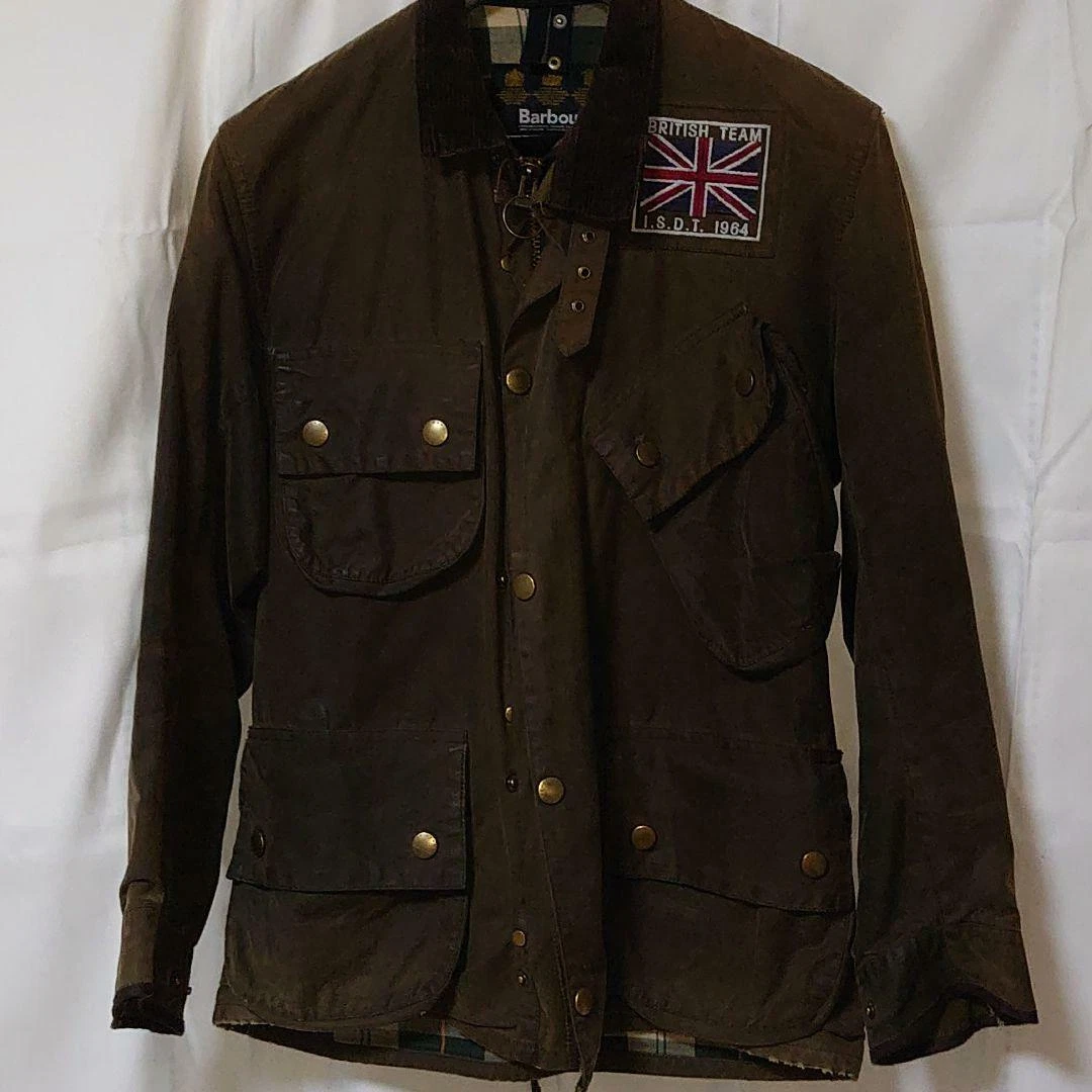 Barbour International 75Th Anniversary Model Size M 36 Made In England  Brown JP