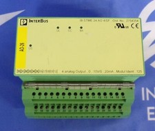 PHOENIX CONTACT ANALOG OUTPUT 2754312 IB STME 24 AO 4/SF 2754354 1YR WARRANTY