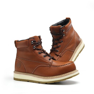 work boots soft toe waterproof