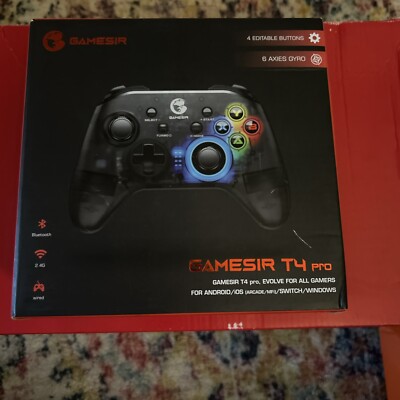GameSir T4 Pro Wireless Game Controller for Windows 7 8 10/iPhone/Android/Switch