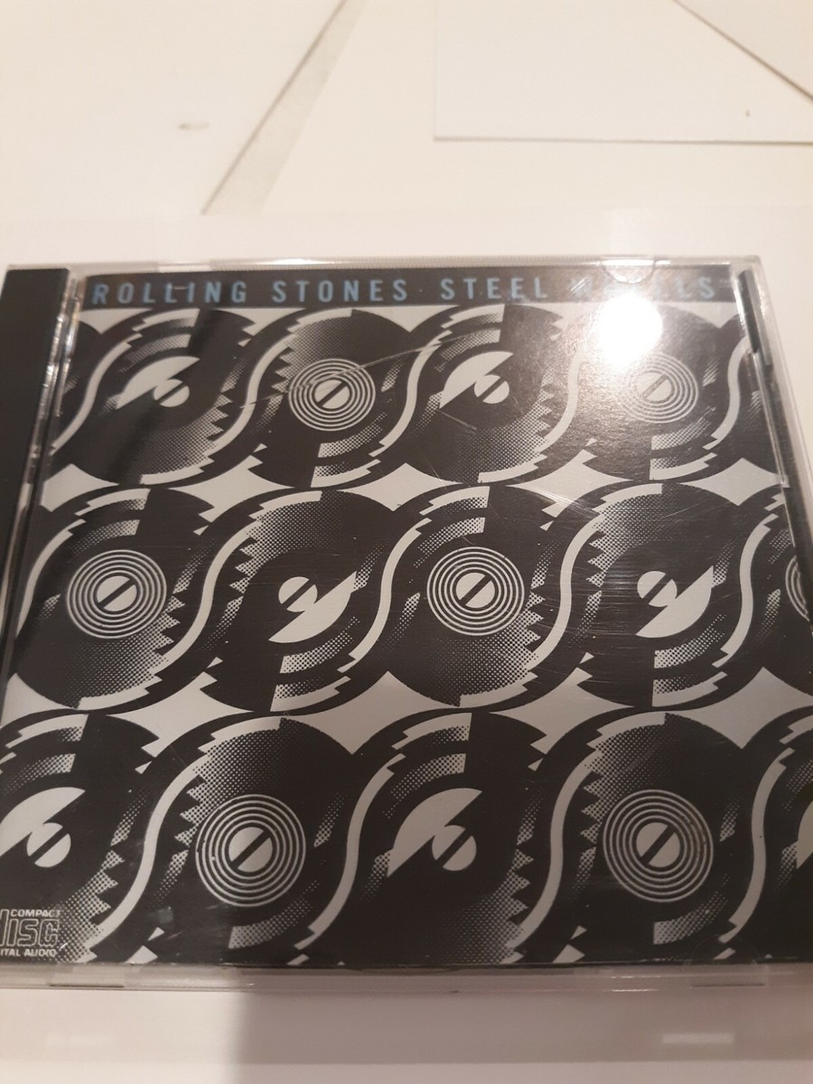 Rolling Stones Music CD Album Steel Wheels Mixed Emotions Hearts