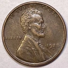 1928-D Lincoln Wheat Cent Choice Extremely Fine XF+/AU Coin #20671