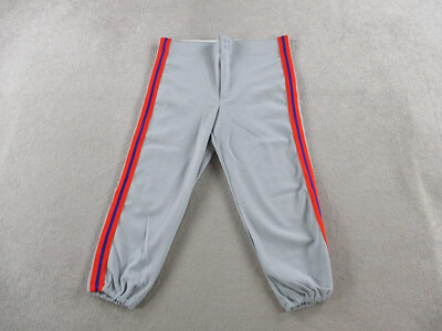 Pantalon de baseball vintage des années 80 et 90 à rayures grises des TNO - France