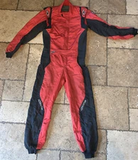 Alpinestars Racing Suit Size 52 Red Model 8856-2000 Carbon X 3-2A/5 