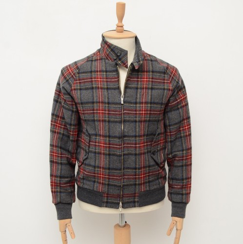 Authentic Men's Baracuta G9 Wool Luxury Fabric Bomber Jacket Size M,fits ~S-M - Picture 2 of 16