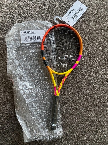 New Babolat Mini Racket Pure Aero Rafa 741015-100 Lenght:25CM