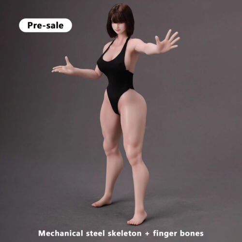 1/6 Finger Bone Seamless Silicone Body For 12" Female Figure - Picture 26 of 27