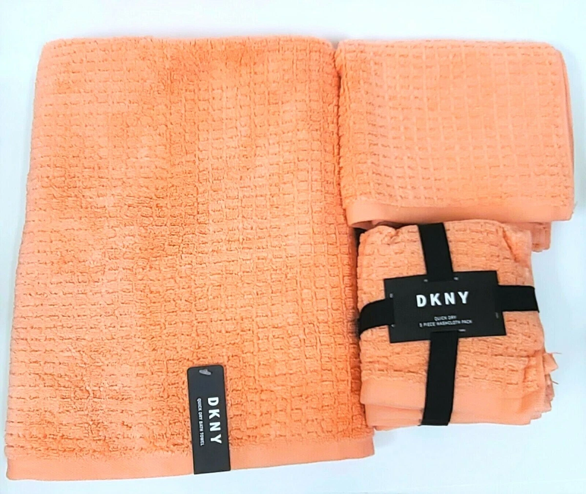 Salmon cheap bath towels