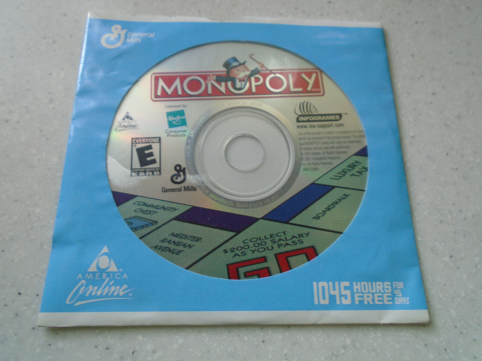General Mills PC Games MONOPOLY Scrabble OPERATION Arcade CARMEN SANDIEGO Promo