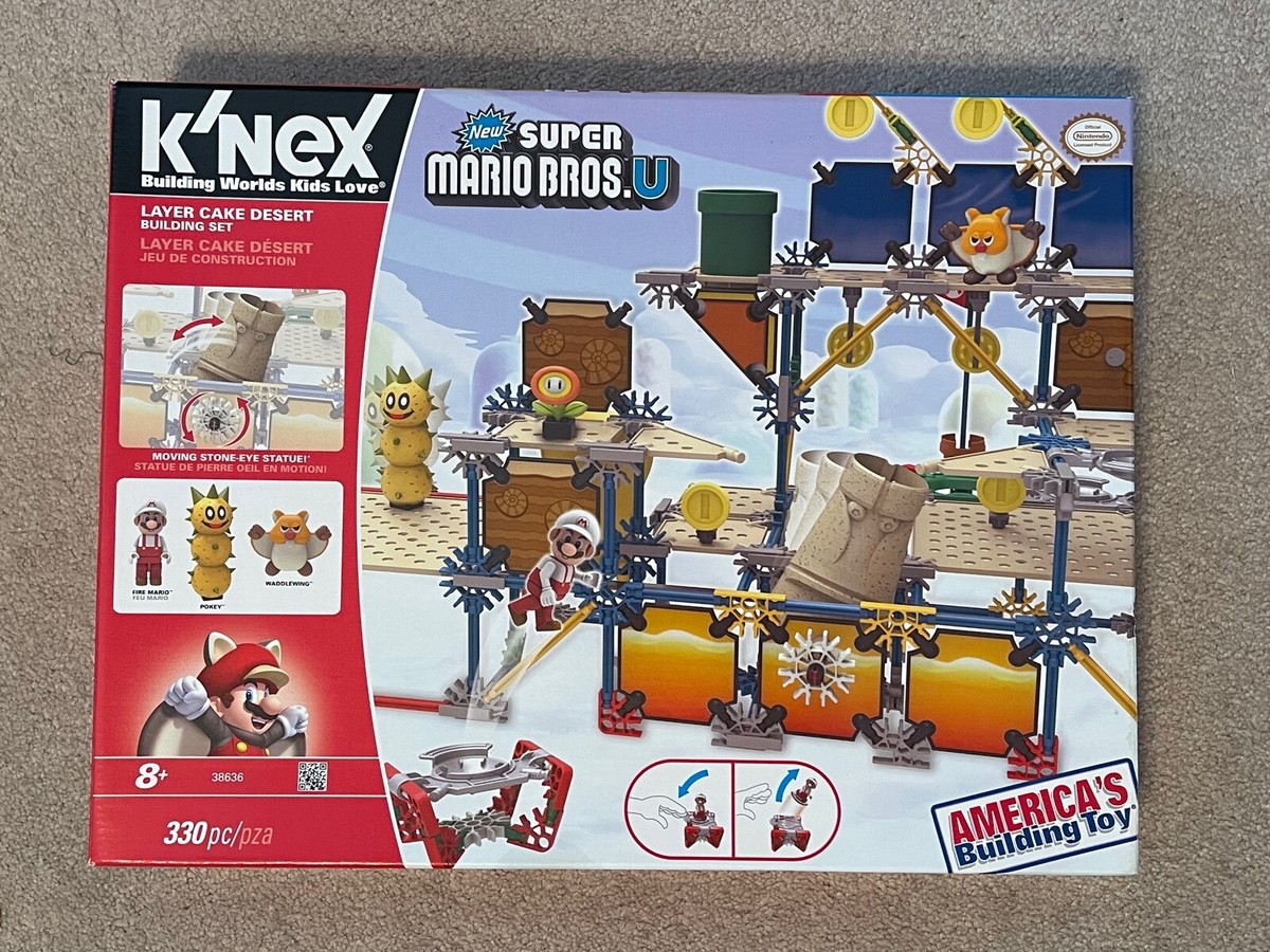 RARE K'nex Super Mario Bros. U Layer Cake Desert #38636 Building