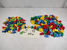 Math Manipulatives Bears  Rabets Lot of 240 Counting Home School