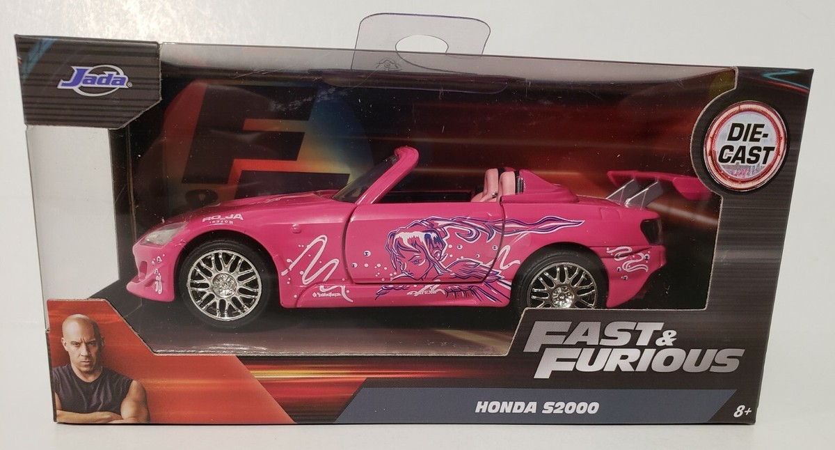 2000 Honda S2000 ピンク ミニカー 2001 Suki's Honda S2000 Convertible, Pink - Jada 97604 - 1
