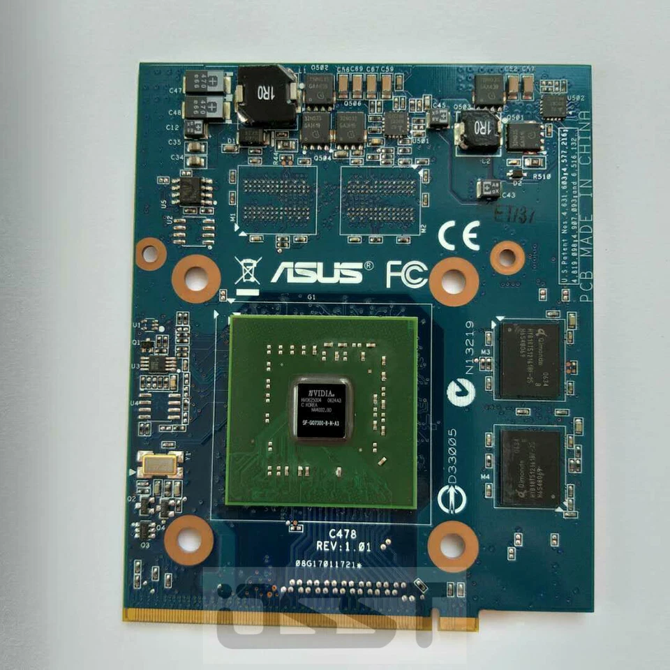 nVidia Geforce Go7300 EN7300 Asus A4s Z81 Z84 DDR2 256MB MXM III VGA Video Card - Image 4 of 4