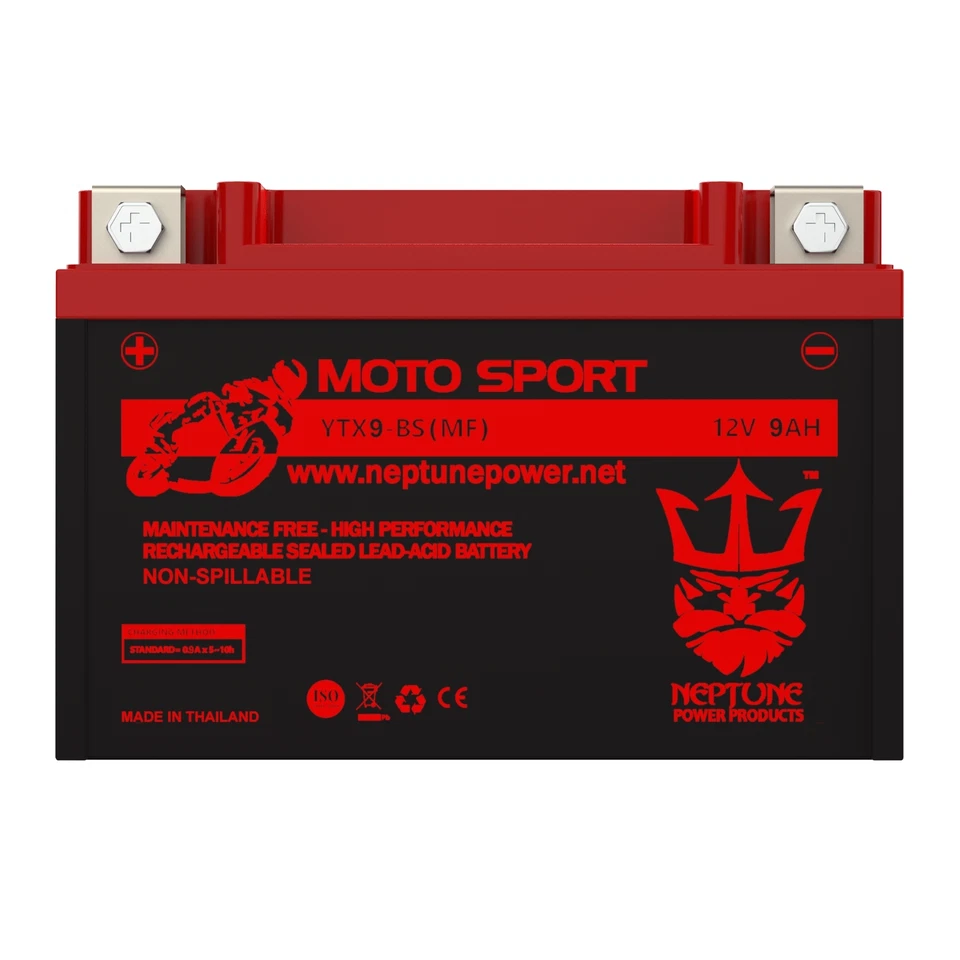 Bateria de substituição YTX9-BS 94 HONDA RVF750R (RC45) Neptune Power - Imagem 2 de 4