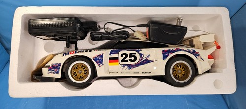 Radio Shack 1996 Radio Controlled Porsche 911 GT1 Mobile 1 Tested & Working. - Picture 2 of 10