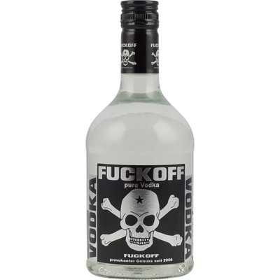 Fuckoff Pure Vodka 0,7 Liter 40 % Vol.