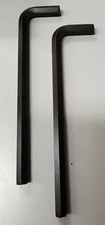 2 - Brighton - 9650~  5/16"  Long Arm Hex Key Alloy (allen) USA -NEW