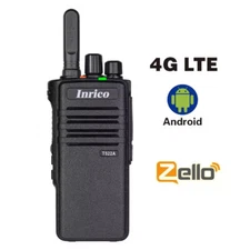 Inrico T522A Zello 4G LTE Network Radio PTT GPS WIFI Android Walkie Talkie