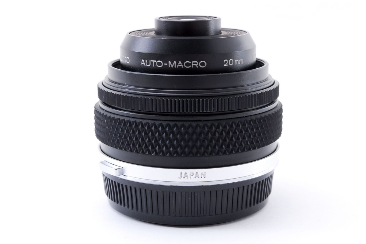 A Top Mint] OLYMPUS OM-SYSTEM ZUIKO AUTO-MACRO 20mm f/2 Lens From