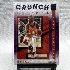 2021-22 Panini Donruss Crunch Time Press Proof Purple Chris Paul #20