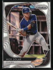 Nick Solak 2020 Panini Prizm #232 Baseball Card