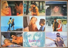 MANON 70 Japanese B1 movie poster 29x41 CATHERINE DENEUVE 1968 VERY RARE NM