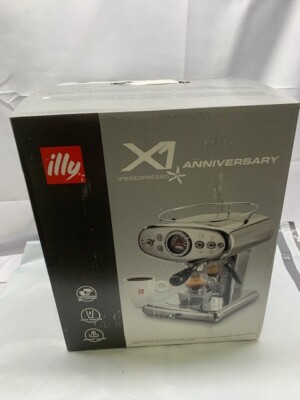 illy X1 Anniversary Machine Iperespresso Exp Maker-Stainless Steel*New