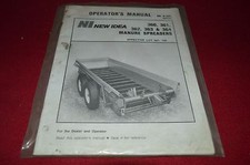 New Idea 360 461 362 363 364 Manure Spreader Operator's Manual BWPA
