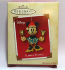 Disney Hallmark Ornament PLAYFUL MINNIE 2002 Movement Ringing Bells — photo 2