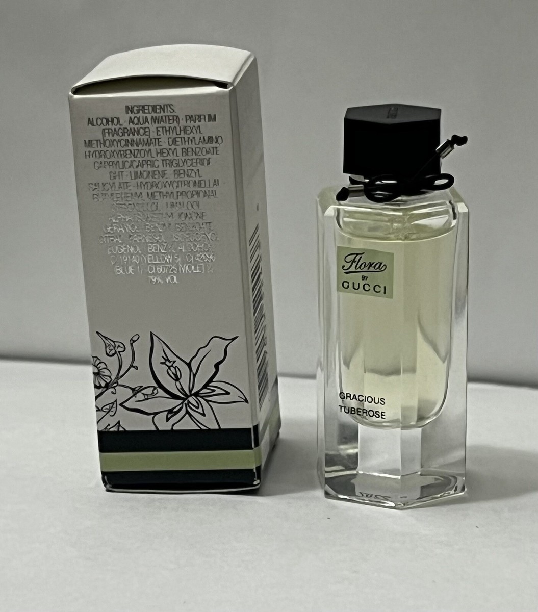 GUCCI FLORA GRACIOUS TUBEROSE 0.16 FL oz / 5 ML EDT Splash