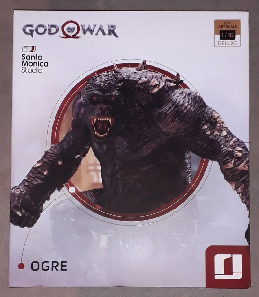 Kratos God Of War Ogre 1:10 Art. Scale Bataille Diorama statue Iron Studios - Photo 1/4
