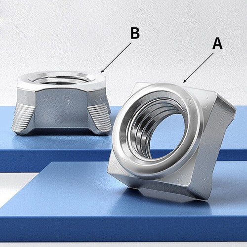 Tuercas de soldadura cuadradas M3 M4 M5 M6 M8 M10 M12 DIN 928 304 acero inoxidable rosca métrica - Imagen 5 de 18