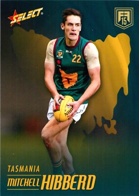 2015 North Melbourne Kangaroos AFL Future Force Rookie Card - Mitchell Hibberd