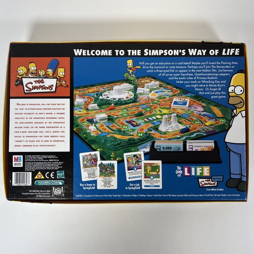Juego de mesa vintage 2004 edición ""Los Simpson"". ¡COMPLETO! - Imagen 11 de 12