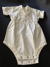 Vintage 1950's Boys Christening Outfit with Jumper, Vest  Hat