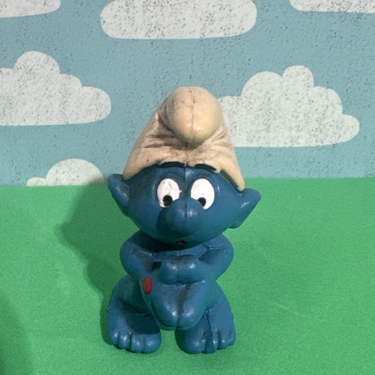 Super Smurf Series 40243 High Diver Smurf Vintage Schleich Smurfs