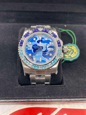 A BATHING APE TYPE 2 BAPEX ABC CAMO CRYSTAL STONE WATCH A BATHING APE TYPE 2 BAPEX ABC CAMO CRYSTAL STONE WATCH