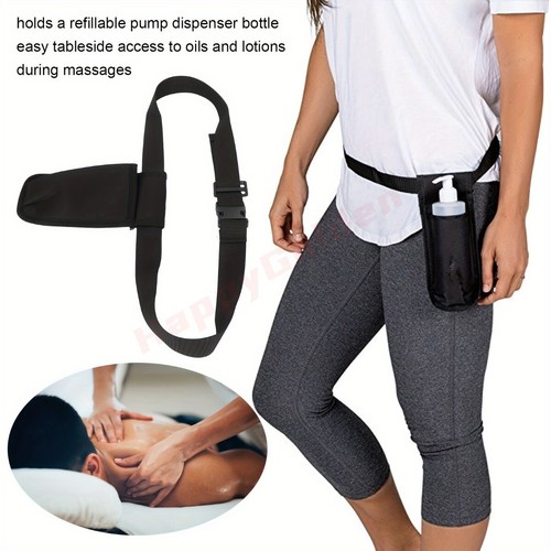 Adjustable Nylon Massage Oil Bottle Holder Portable Waist Holster