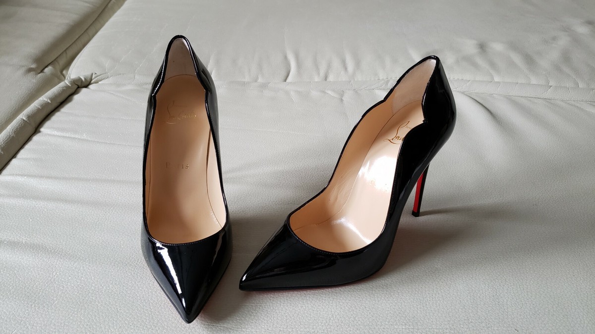 【焼肉ゴルフバカ様さ専用】新品 Christian Louboutin 42.5 Miss Z Degrastrass - 100 mm Pumps - Veau velours and strass