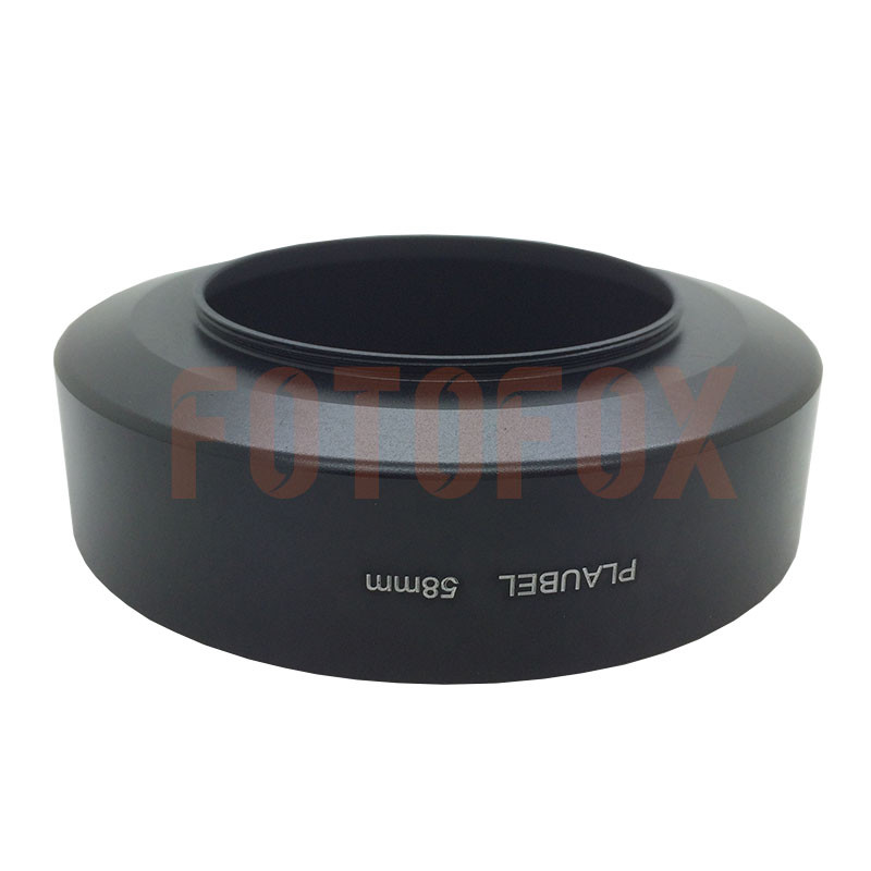 Metal Black lens hood/shade for Makina 67 670 camera Plaubel