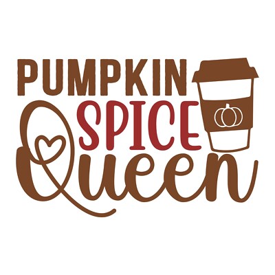 4  Pumpkin Spice Sticker Funny Halloween Holiday Trick Or Treat DIY Craft