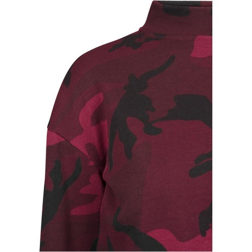 Urban Classics Ladies Camo Turtleneck Crew Damen Pullover Crewneck Camouflage - Bild 26 von 36