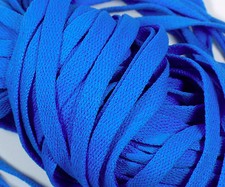 New 1 Pair Set Blue Shoelaces Shoe Strings Lace Sneakers Flat 47" Regular