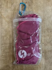 U-Pick Instant Cooling Towel In Pink Gym Active Exercise Yoga Sauna