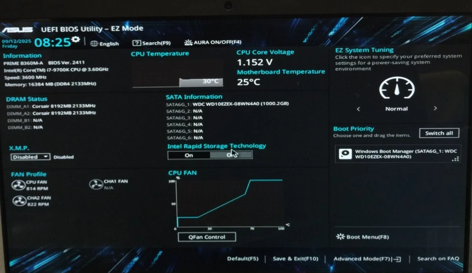 Fractal Design Custom Gaming Desktop Asus Prime B360M-A i7-9700K 16GB 1TB W11P - Image 3 of 4