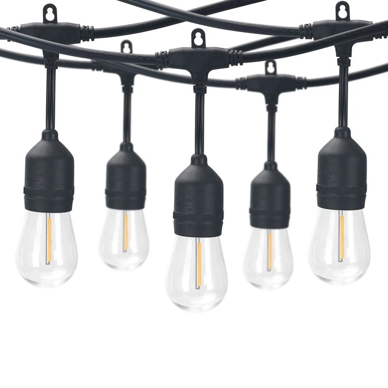 Shatterproof LED Outdoor String Lights Bulbs Weatherproof Party Decor US