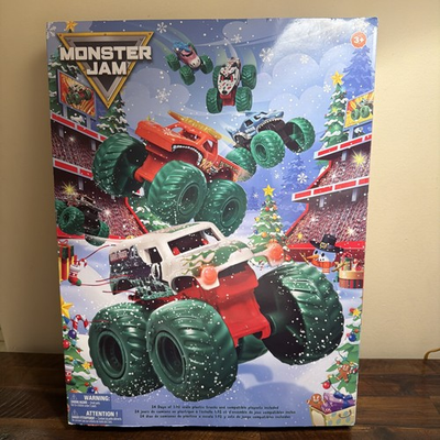 #ad Brand New Monster Jam Truck Advent 2025 Calendar Aldi Viral Trucks Accessories $79.99