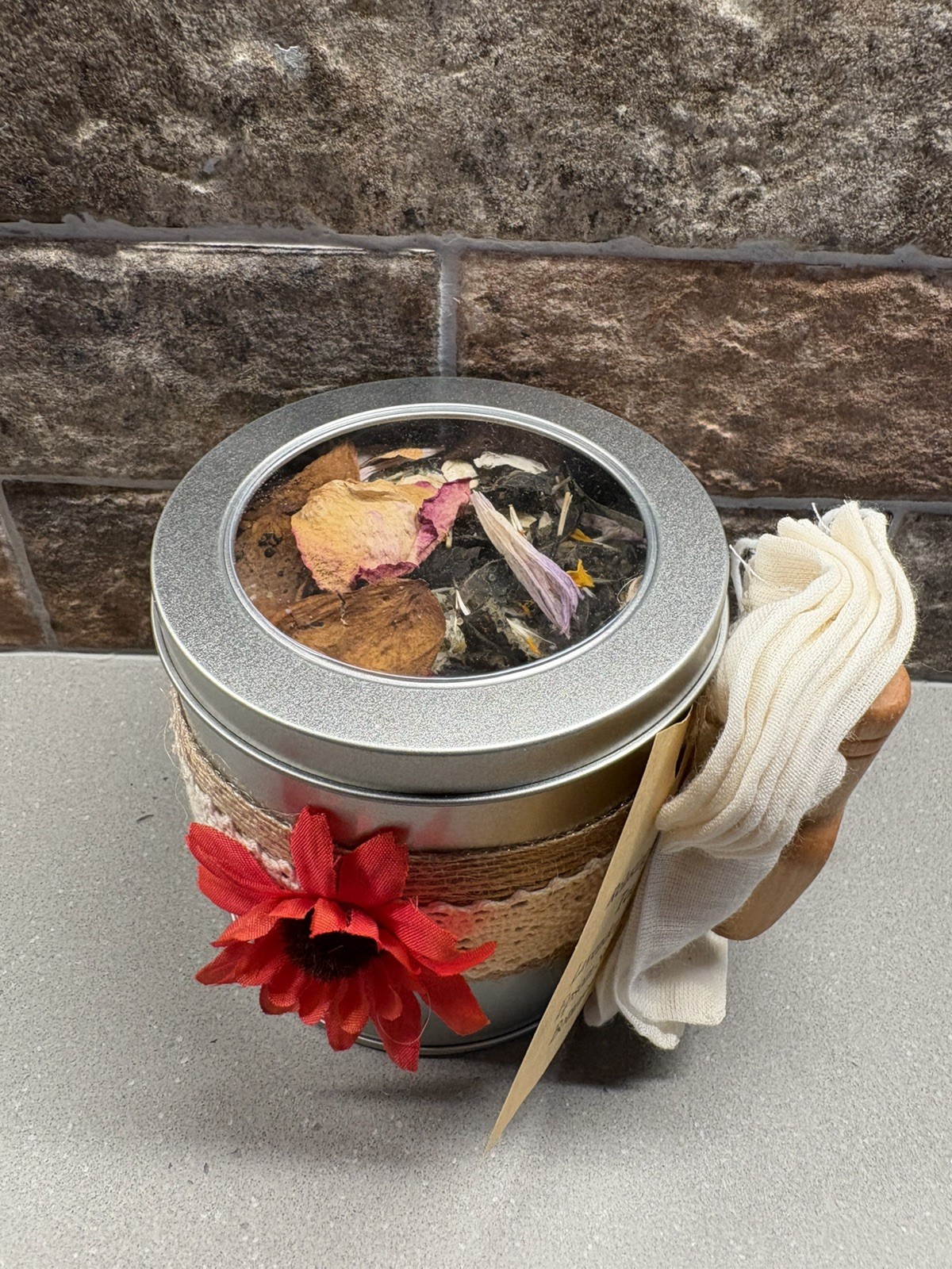 Herbal Foot Soak, Essential Oil, Home Grown Botanical & Epsom Salt Foot Bath
