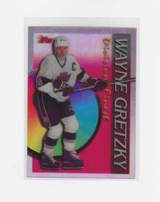 Wayne Gretzky 1994-95 Topps Finest Division's Finest Clear Cut #18 HOF