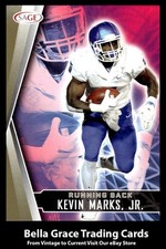 2022 SAGE Kevin Marks Jr. #34 Buffalo Bulls Gold NFL Football